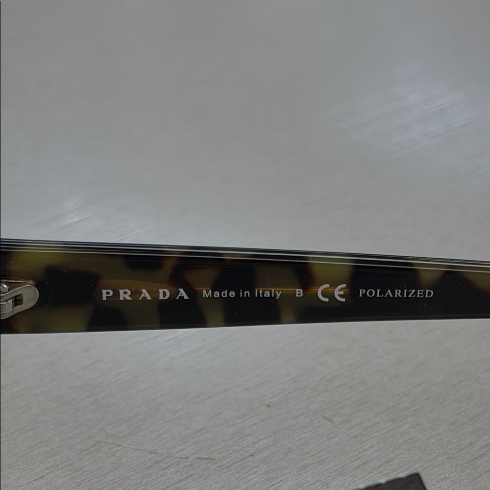 Prada Black and Green Sunglasses - Picture 3 of 7